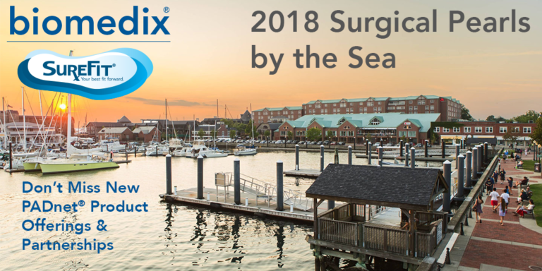 Don't miss new PADnet product offerings and partnerships at the 2018 Surgical Pearls by the Sea Conference