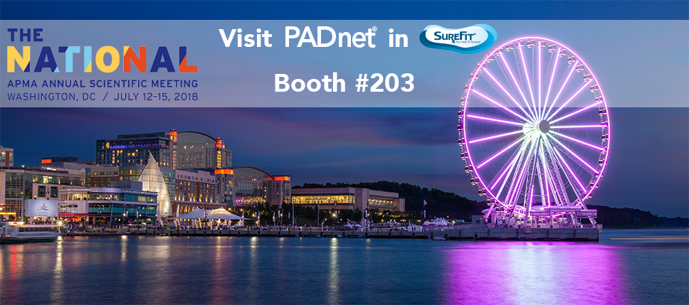 Don't miss PADnet at the 2018 APMA National Scientific Meeting