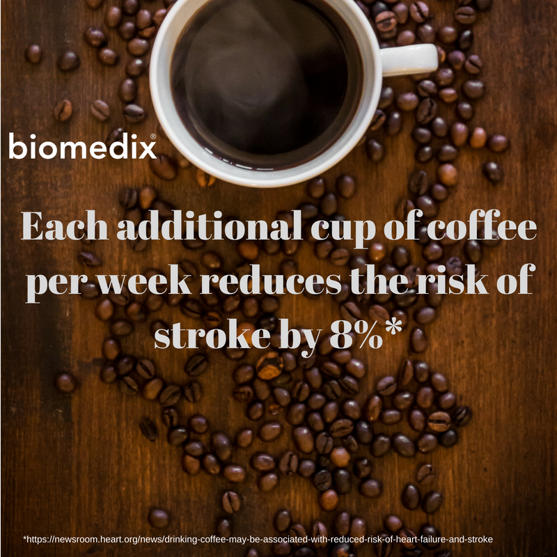 Coffee consumption may be associated with reduced heart attack and