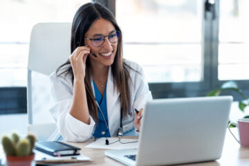 Telehealth with healthcare provider