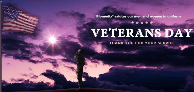 Biomedix honors our veterans this Veterans Day