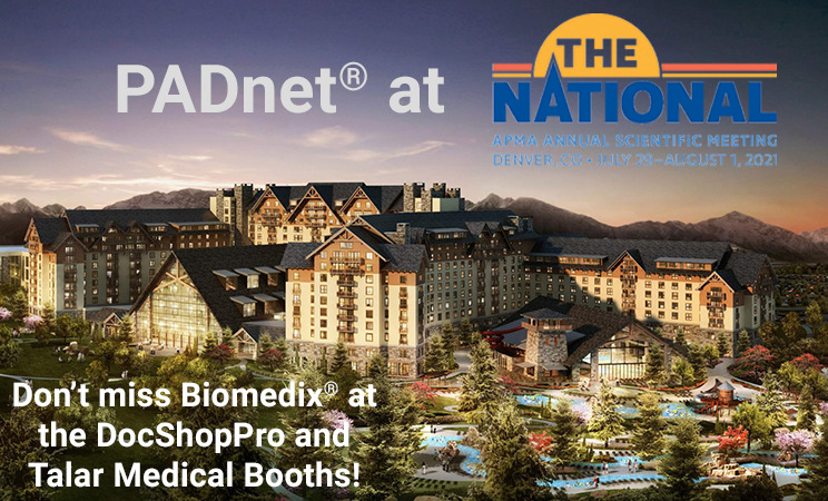 Biomedix Will Be A the 2021 APMA Annual Scientific Meeting