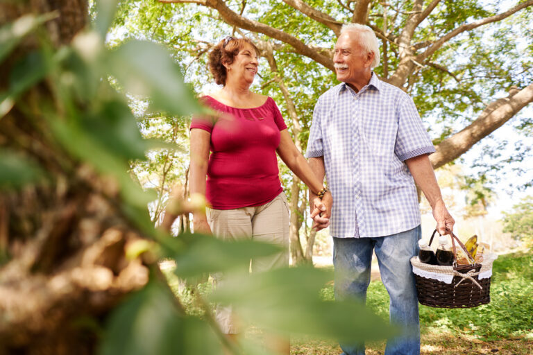 Older Hispanic couple