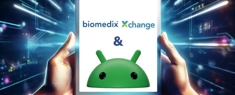 Biomedix Xchange is available for Android